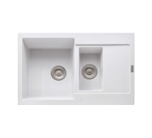 FRANKE (114.0381.011) MRG 651-78, кухонна мийка , оборотна, фраграніт, білий, вентиль 3 1/2"і сифон у комплекті