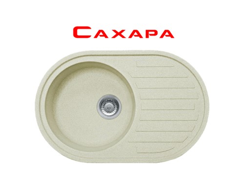 FRANKE (114.0254.784) Мийка ROG 611, фраграніт, сахара, з вентилем 3½" і сифоном