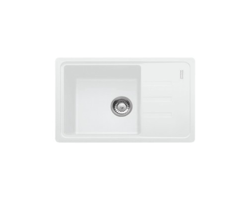 FRANKE (114.0375.042) BSG 611-62, кухонна мийка , оборотна, фраграніт, білий, вентиль 3 1/2"і сифон у комплекті