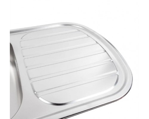 PLATINUM 7749 Мойка врезная 770*490*180 Satin 0,8мм