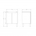 KOLO MODO L39002000 Комплект мебельный 60cm