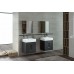 KOLO TWINS 89494000 Шкафчик под умывальник 2 яшика 60см, черный матовый