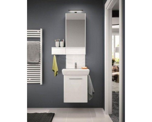 KOLO M39016000 NOVA PRO комплект (Комплект с умывальником, белый глянец М39006 + Шкафчик с зеркалом