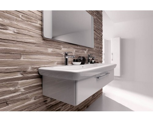 KOLO LIFE! Шкафчик под умывальник 80 см с одним ящиком, белый глянец 89457000