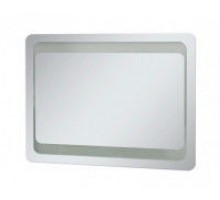 ELITE Зеркало  "LED-2" (80х60) в ПВХ  каркасе с подсветкой (кнопка)