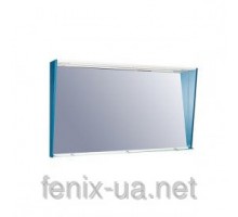 FANCY MARBLE (MC-Cyprus 125 венге )Зеркальный шкаф с подсветкой 1250x140x700
