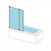 RAVAK 7QLA0C00Z1 Штора для ванны CVS2-100 L Полир.алюм. TRANSPARENT