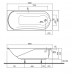 KOLO Ванна акриловая COMFORT 180х80 + ножки SN7 (XWP3080)