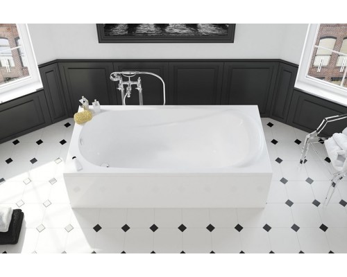 KOLO Ванна акриловая SAGA 160х75 + ножки SN0 (XWP38600)