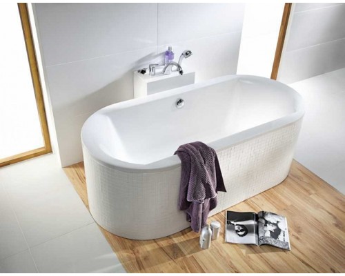 KOLO Ванна акриловая овальная CLARISSA 180 x 85 см, ванна без панели XWL2680000