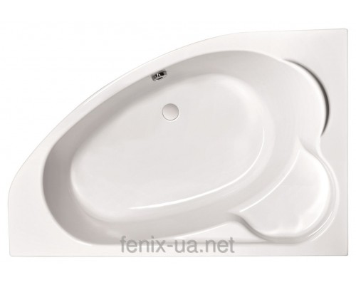 CERSANIT Ванна акрил. KALIOPE (CALABRIA) 170X110 ліва з кріпленням