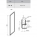 RAVAK 94070100Z1 Неподвижная стенка для душа PSS- 90 Белый TRANSPARENT