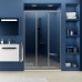 RAVAK 00VJ0102ZG Душевые двери ASDP3- 130 Белый GRAPE