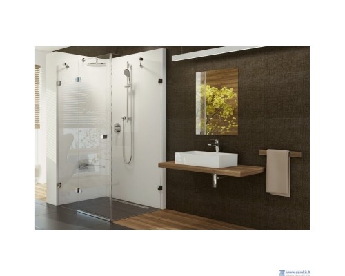 RAVAK 0ULA0A00Z1 Душевая кабина BSDPS-100/100 L Хром TRANSPARENT