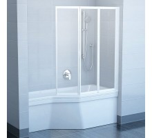 RAVAK 795P010041  Штора для ванны VS3 100 Белый RAIN