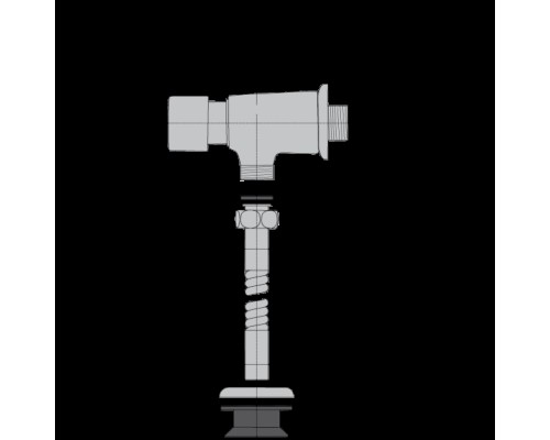 ALCAPLAST ATS001 Кнопочный сливной вентиль для писсуара (Чехия)