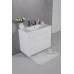 FANCY MARBLE (Bermuda 2 +2809101 )Шкафчик подвесной с раковиной "Ashley 900C", 895х454х795