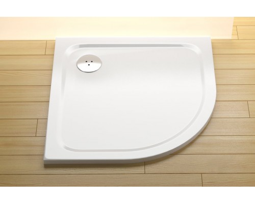 RAVAK XA247701010 Поддон ELIPSO PRO-90 CHROME Белый