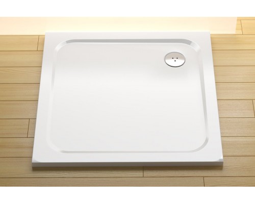 RAVAK XA047701010 Поддон PERSEUS PRO- 90 CHROME Белый