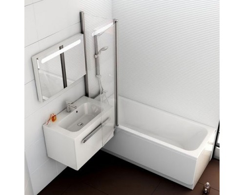 RAVAK XJG01180000 Умывальник CHROME 800 Белый с отверстиями