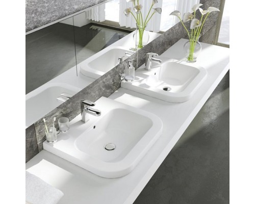 RAVAK XJG01165000 Умывальник CHROME 650 керамический Белый