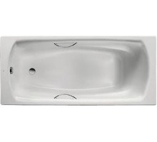 ROCA A236655000 Swing ванна сталева товщиною 3.5мм, з двома ручками, з покриттям проти ковзання, без