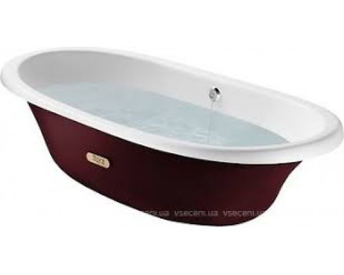 ROCA A233650003 New Cast ванна чавунна, овальна, з покриттям проти ковзання, розмір 1700х850мм, ємн