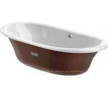 ROCA A233650008 New Cast ванна чавунна, овальна, з покриттям проти ковзання, розмір 1700х850мм,  ємн