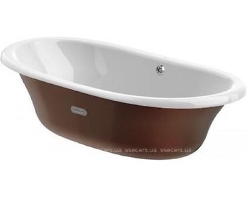 ROCA A233650008 New Cast ванна чавунна, овальна, з покриттям проти ковзання, розмір 1700х850мм, ємн