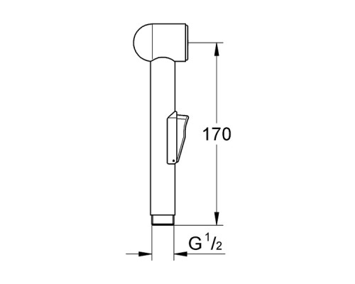 GROHE Trigger Spray Душ гигиенический 28343000