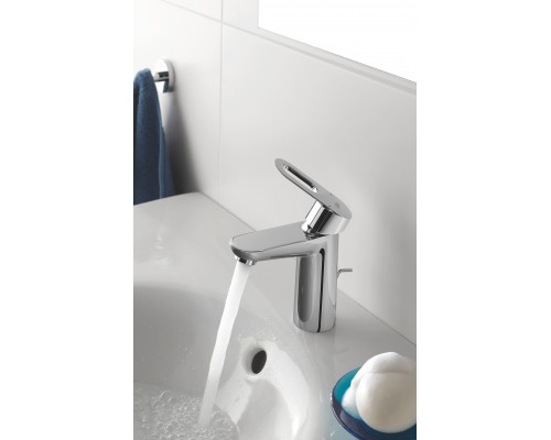 GROHE BauLoop 23335000 (старый арт. 23158000) смеситель для умывальника с донным клапаном
