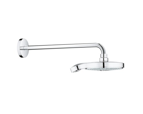 GROHE Power&Soul Cosmopolitan 190 26172000 Верхний душ и душевой кронштейн 422 мм (хром)