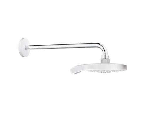 GROHE Power&Soul Cosmopolitan 190 26172LS0 Верхний душ и душевой кронштейн 422 мм (белый)