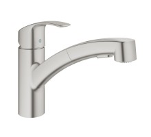 GROHE Смеситель для кухни с выдвижным изливом  Eurosmart 30305DC0