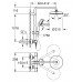 GROHE Tempesta 27922001 душевая система с термостатом для настенного монтажа