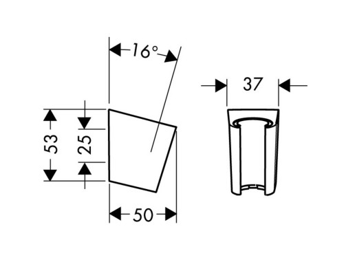 Hansgrohe 28331000 Porter'S Держатель