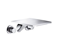 HANSGROHE Axor Massaud Смеситель для раковины, двухвентильный, на 3 отверстия, настенный