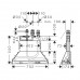 Hansgrohe 13437180 Скрытая часть смесителя для ванны