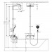 Hansgrohe 27113000 RD Select E 360 Showerpipe душ.сист.