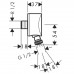 HANSGROHE Fixfit S 27506000 шланговое подсоединение