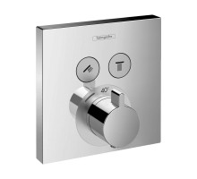 HANSGROHE Термостат прихованого монтажу ShowerSelect на 2 клавіші/ верхня частина.(15763000)