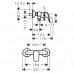 HANSGROHE Logis 71600000 cмеситель для душа