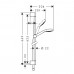 Hansgrohe 26584400 Croma Select E 1j Uni душ/н 0,65
