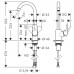 Hansgrohe 71835000 Logis 260 кух однорыч смес,хром