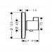 Hansgrohe 15756000 Термостат Ecostat S Highflow, СМ