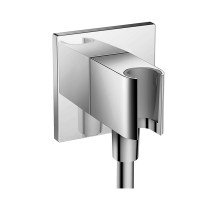 HANSGROHE Fixfit Porter Square 26486000 шланговое подсоединение с держателем для лейки