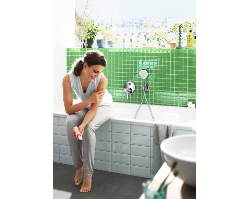HANSGROHE Fixfit Porter S 26487000 шланговое подсоединение с держателем для лейки