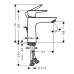 Hansgrohe 71710000 Talis E 110 смеситель д/раковины
