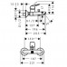 Hansgrohe 71740000 Talis E смеситель для ванны