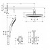 Hansgrohe 27297000 Душевой набор Raindance Select S